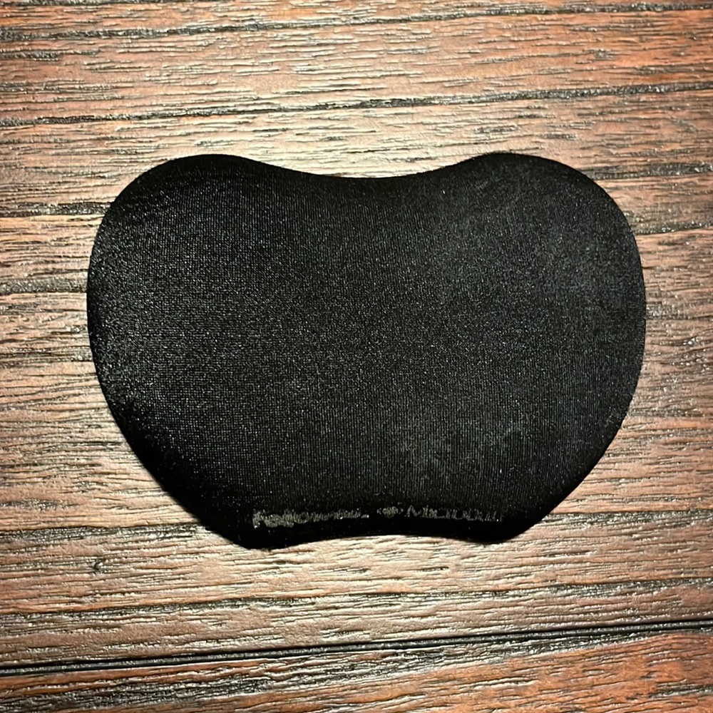 Computer Gel Wrist Rest for Mouse Black Non-Slip Cushioned Ergonomic for Office